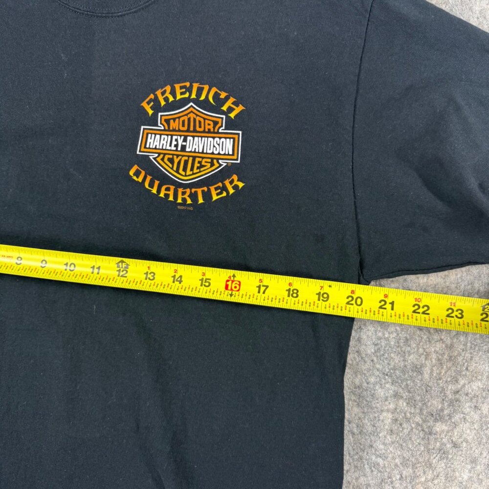 Harley Davidson T Shirt Sz L Voodoo French Quarter New Orleans - Picture 6 of 9
